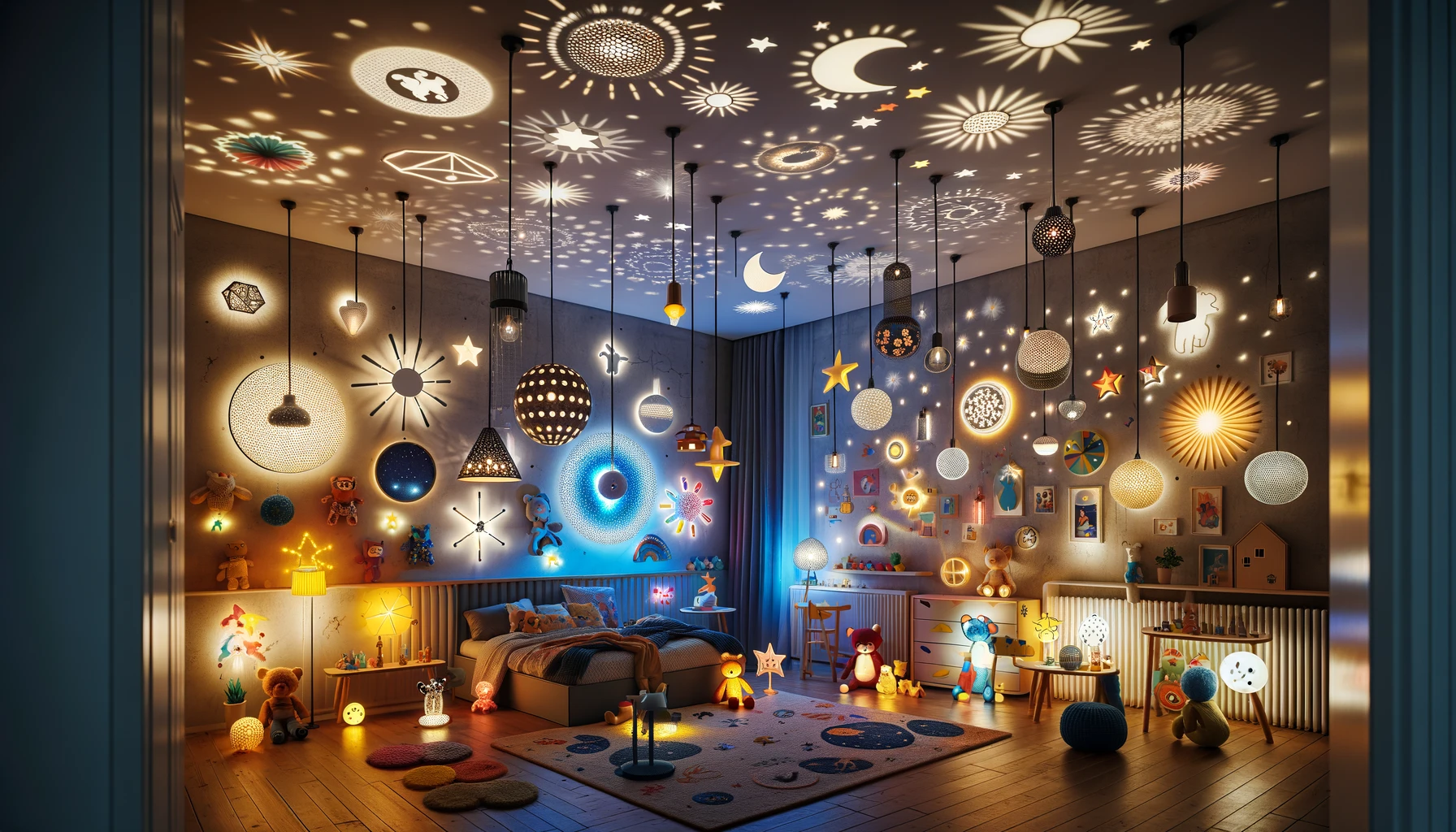 Ilumina el mundo de tus pequeños: Ideas creativas para iluminar la habitación de tu hijo 4