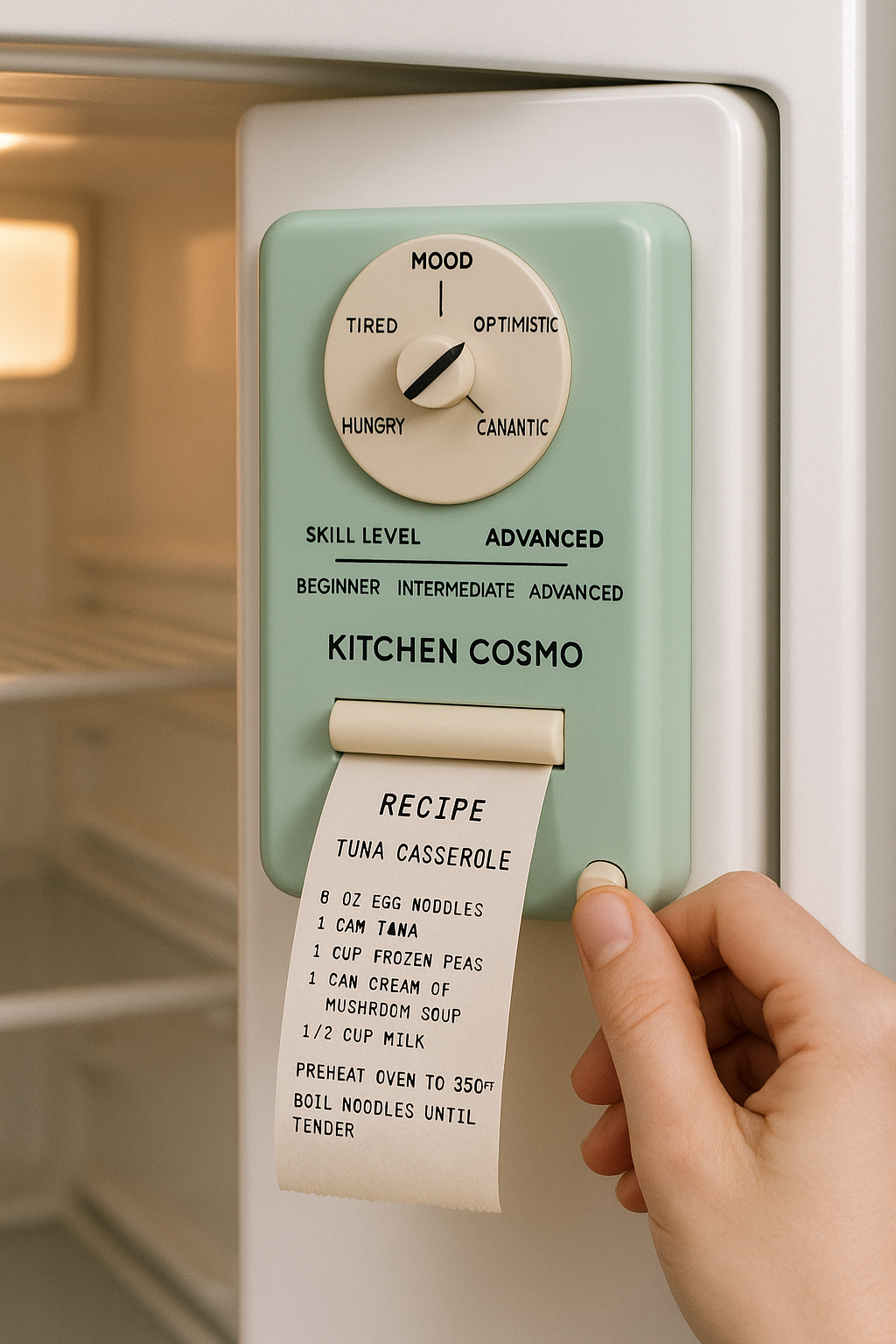 Kitchen Cosmo sorprende: la cocina del futuro ya imprime recetas 10