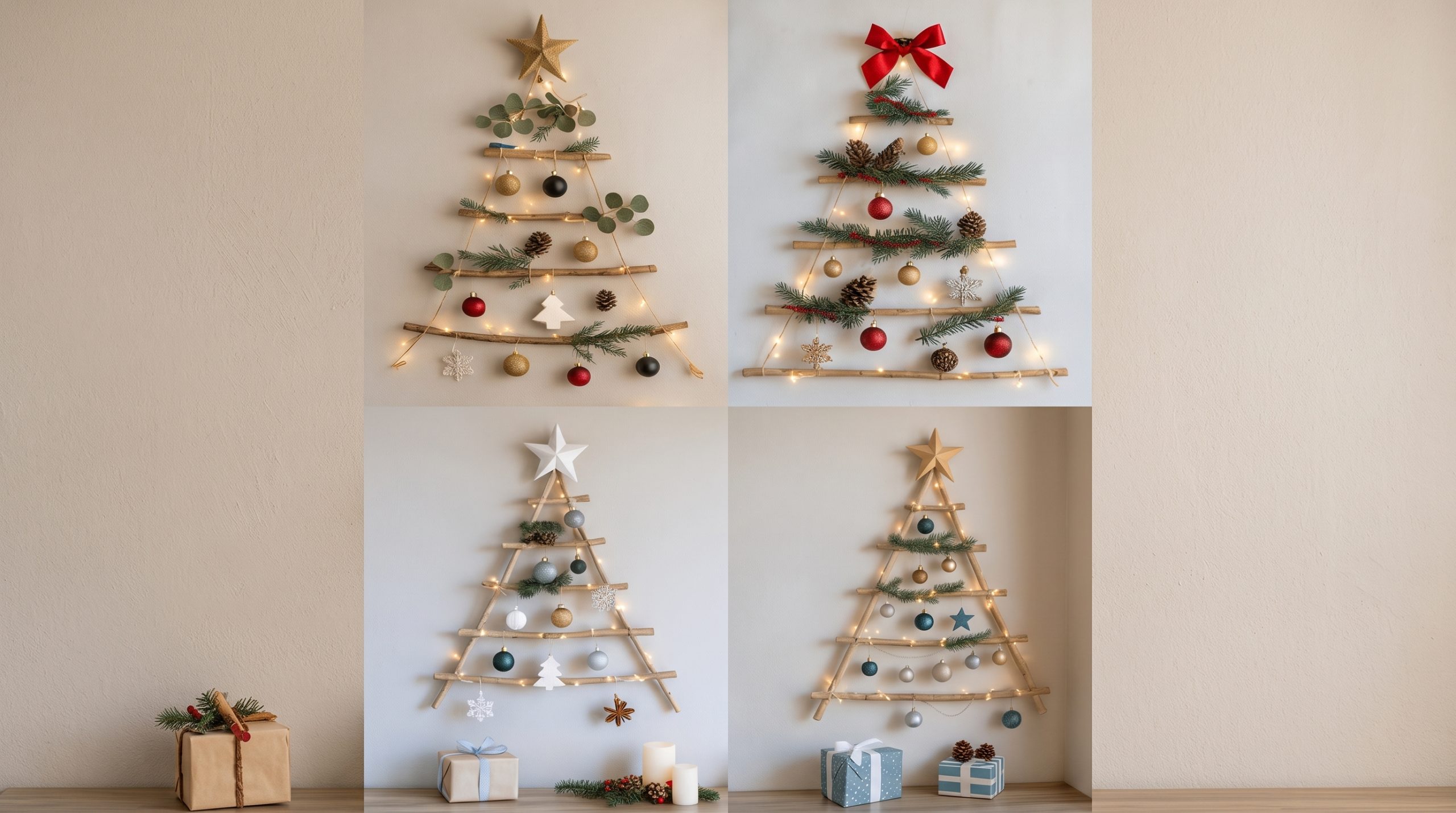 Árboles de Navidad con Alma: El Regreso de las Ramas, el Algodón y el Cristal Vintage 9
