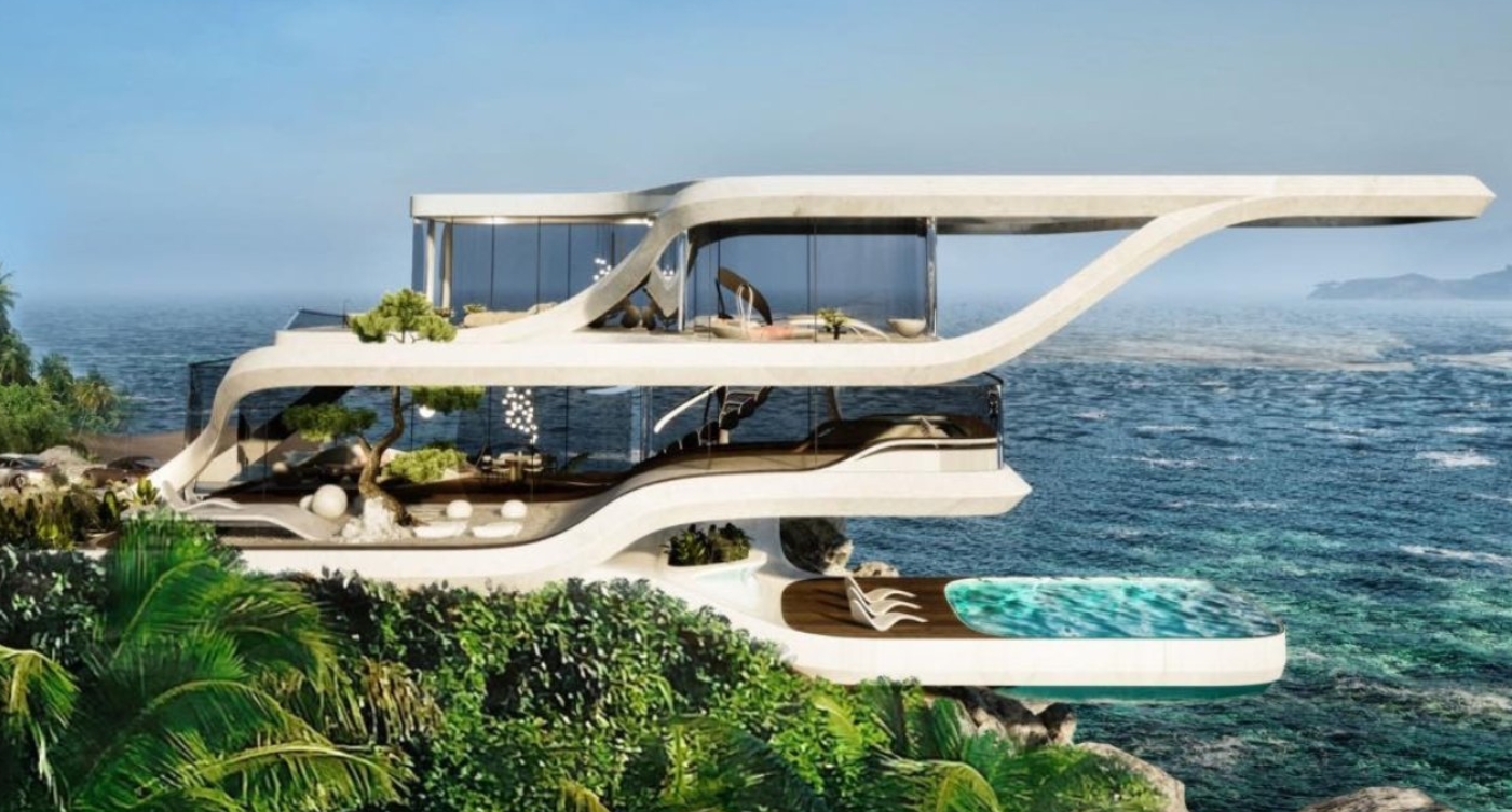 Casa del Olvido: Una vivienda de ensueño en el metaverso con vistas al océano 9