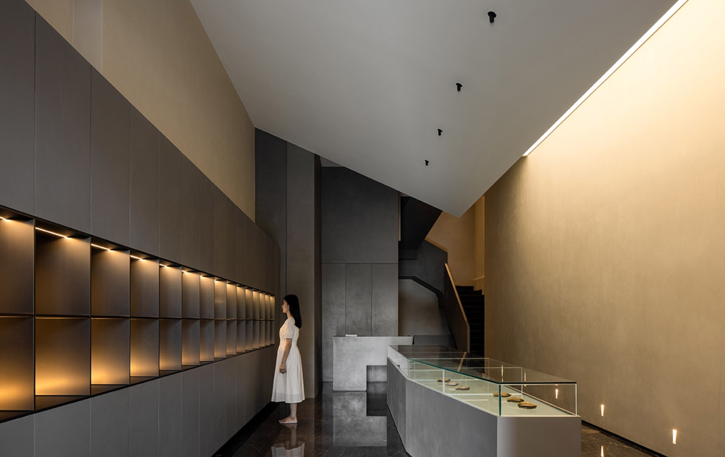 La sala de exposición Baoman Abalone de AD ARCHITECTURE 8
